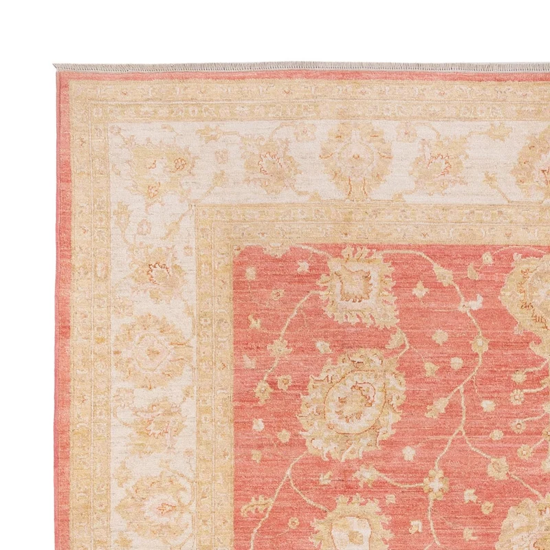 Ziegler Teppich 254x296cm - Orientteppich - hellrot