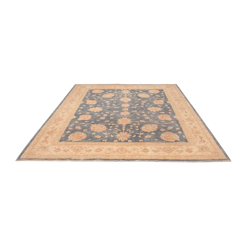 Ziegler Teppich 250x299cm - Orientteppich - blau