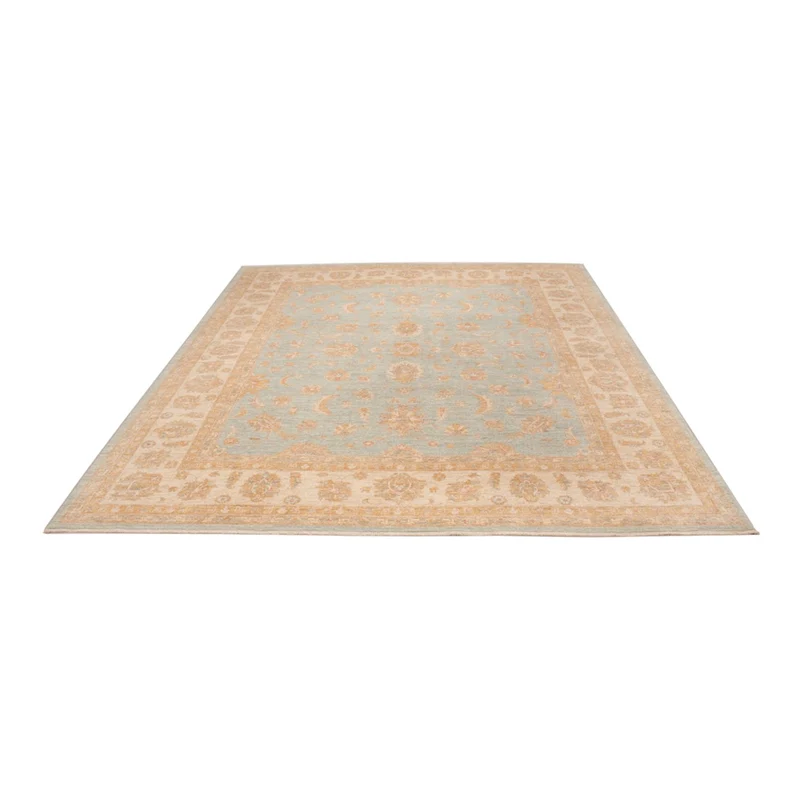 Ziegler Teppich 248x299cm - Orientteppich - hellblau