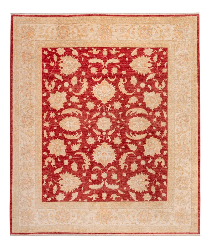 Ziegler Teppich 252x297cm - Orientteppich - rot