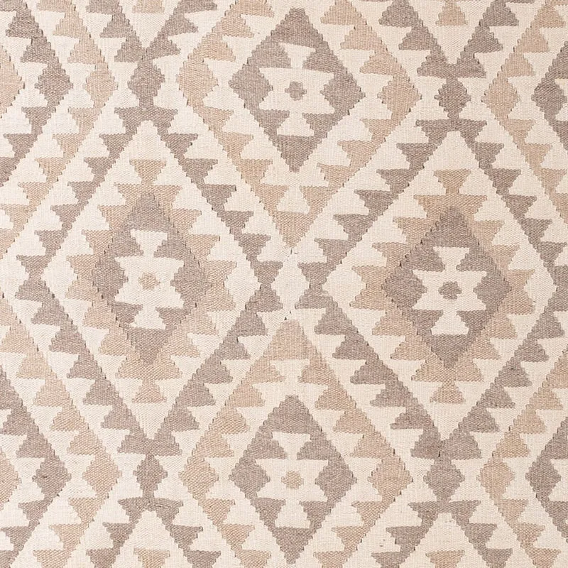 Kelim Maimene Teppich 200x281cm - hellgrau