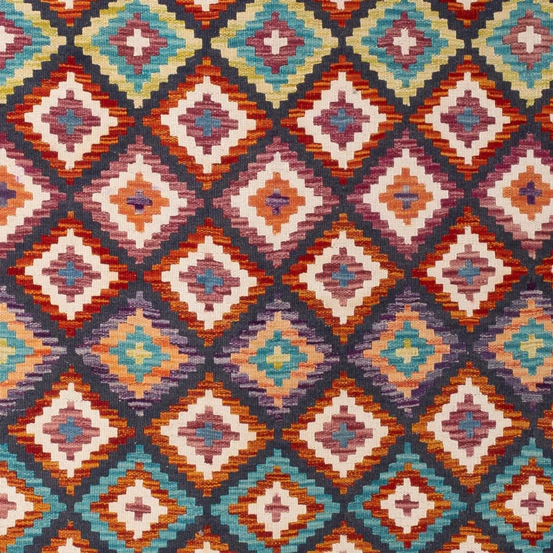Kelim Maimene Teppich 201x282cm - mehrfarbig