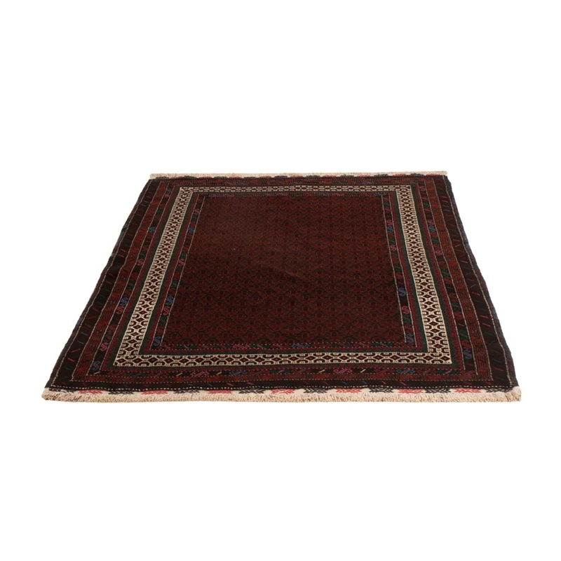 Belutsch Teppich - 123 x 194 cm - dunkelrot