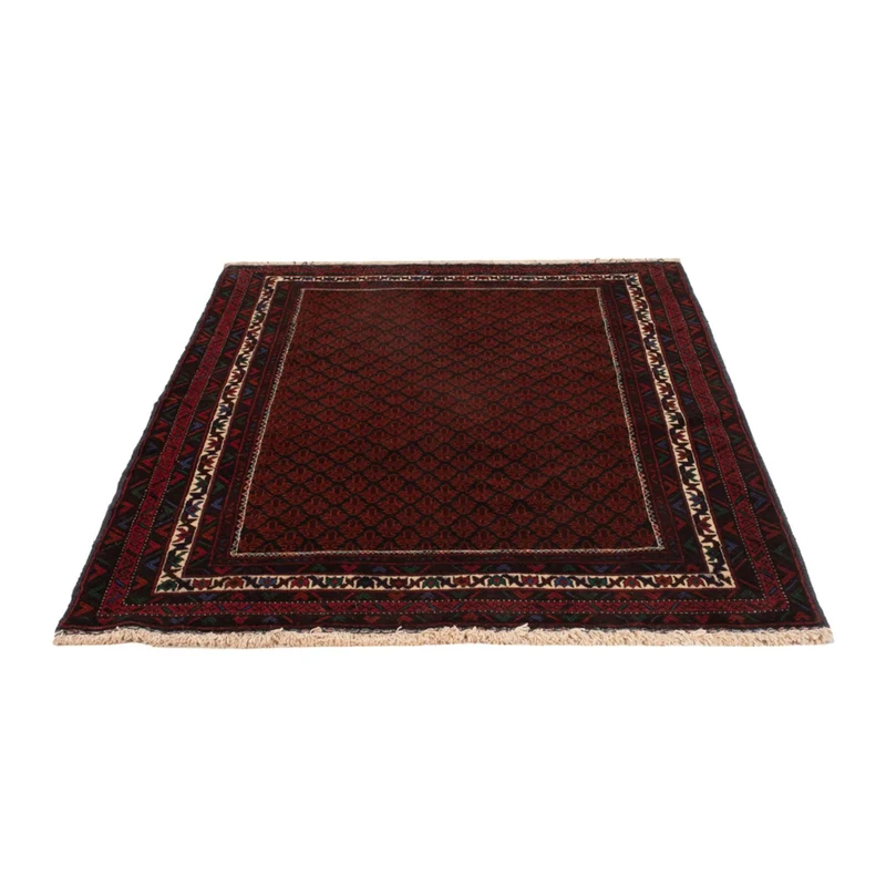 Belutsch Teppich 123x188cm - Orientteppich - dunkelrot