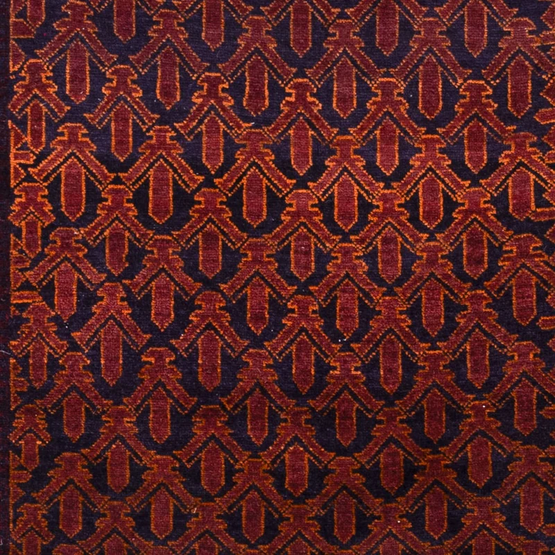 Belutsch Teppich 114x200cm - Orientteppich - dunkelrot