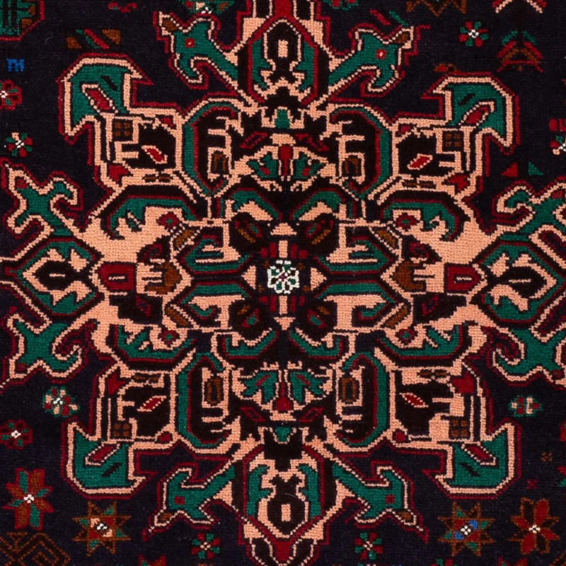 Belutsch Teppich - 105 x 180 cm - dunkelblau