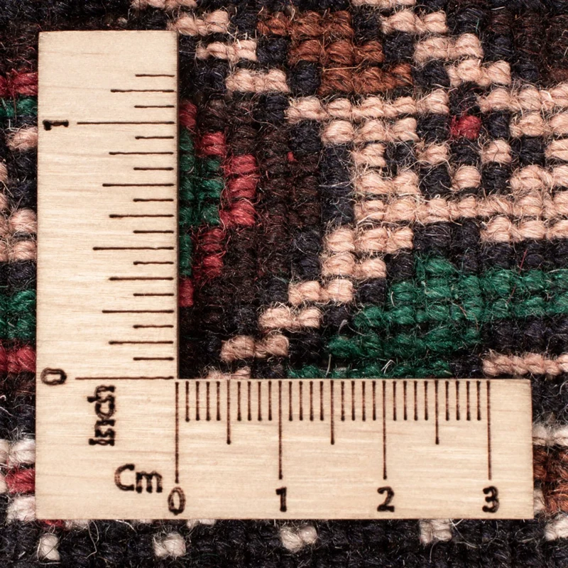Belutsch Teppich - 105 x 180 cm - dunkelblau
