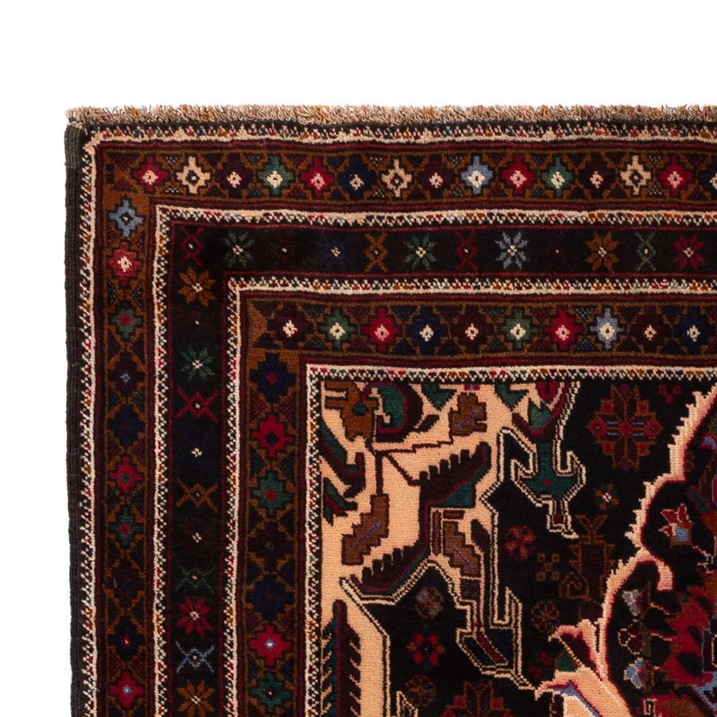 Belutsch Teppich 115x202cm - Orientteppich - mehrfarbig