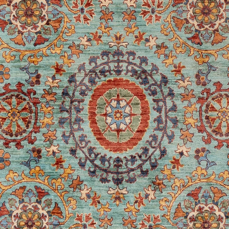 Ziegler Teppich - Ariana - 187 x 275 cm - hellblau
