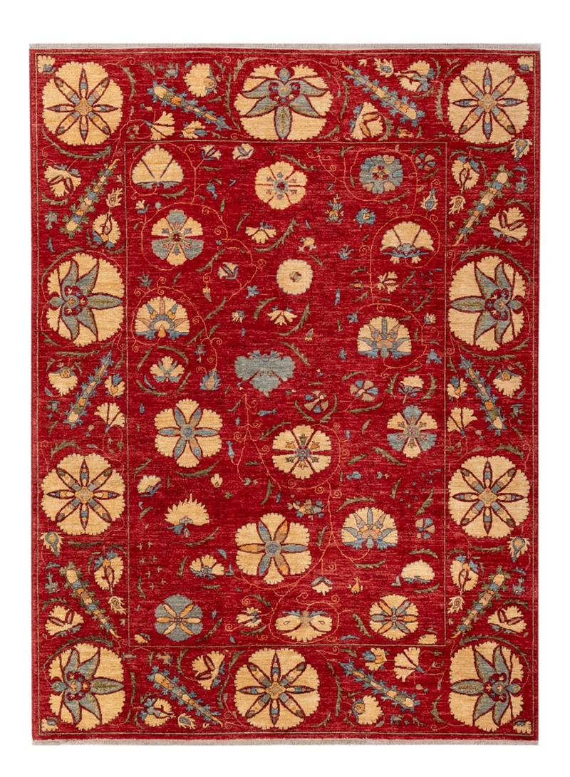 Ariana Teppich 172x236cm - Orientteppich - rot