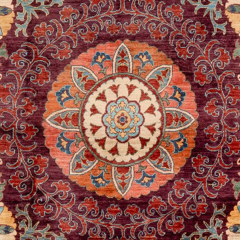 Ziegler Teppich - Ariana - 202 x 251 cm - weinrot