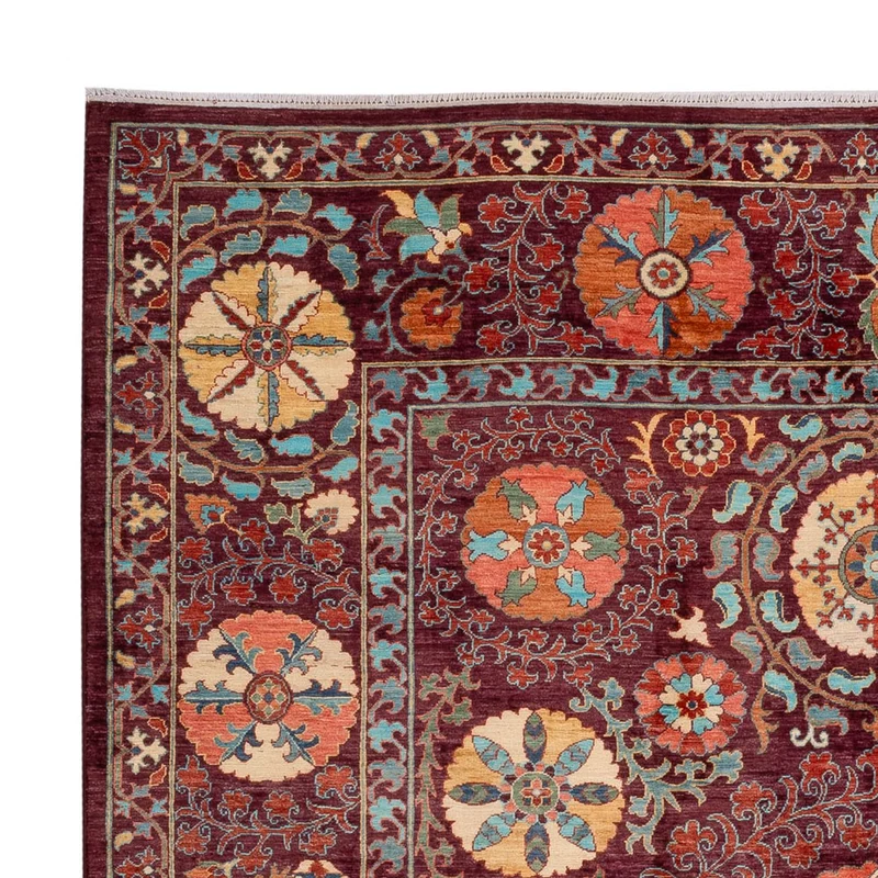 Ziegler Teppich - Ariana - 202 x 251 cm - weinrot
