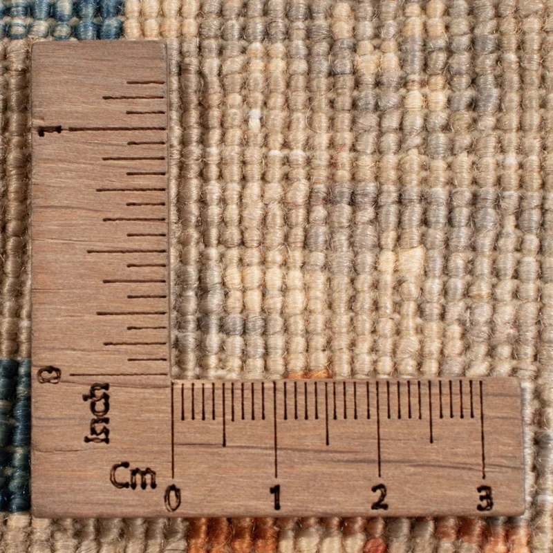 Designer Teppich 206x276cm - mehrfarbig