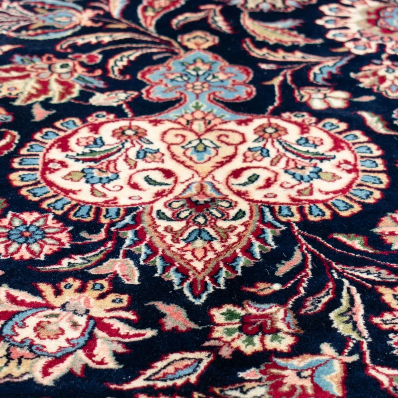 Sarough Teppich 342x503cm - Perserteppich - dunkelblau