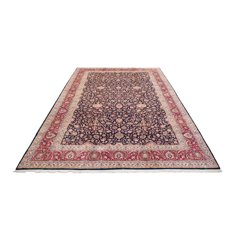 Sarough Teppich 342x503cm - Perserteppich - dunkelblau