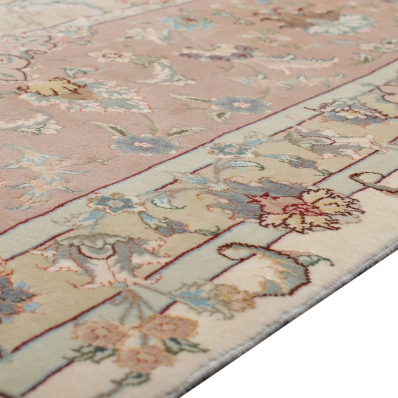 Täbriz - 70 Raj Teppich 394x600cm - Perserteppich - beige