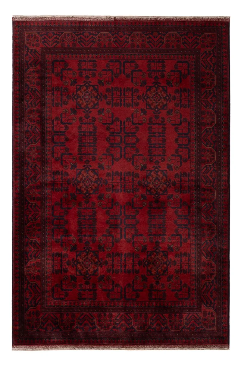 Khal Mohammadi Teppich 129x203cm - Orientteppich - rot
