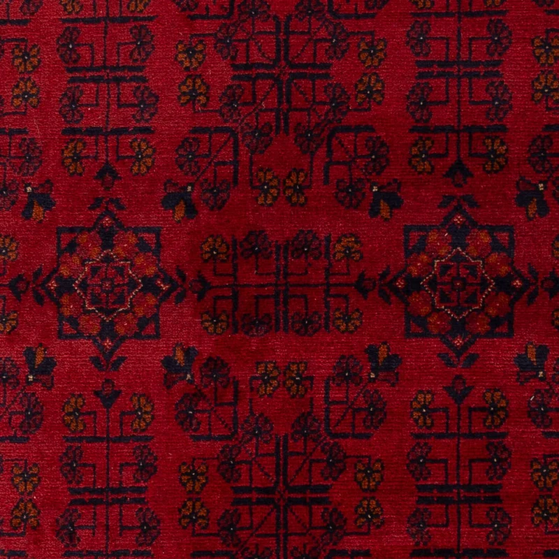Khal Mohammadi Teppich 129x198cm - Orientteppich - dunkelrot