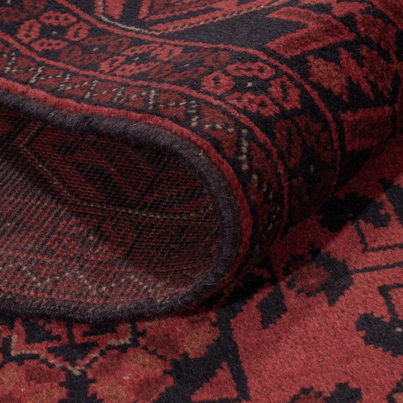 Khal Mohammadi Teppich 133x194cm - Orientteppich - dunkelrot