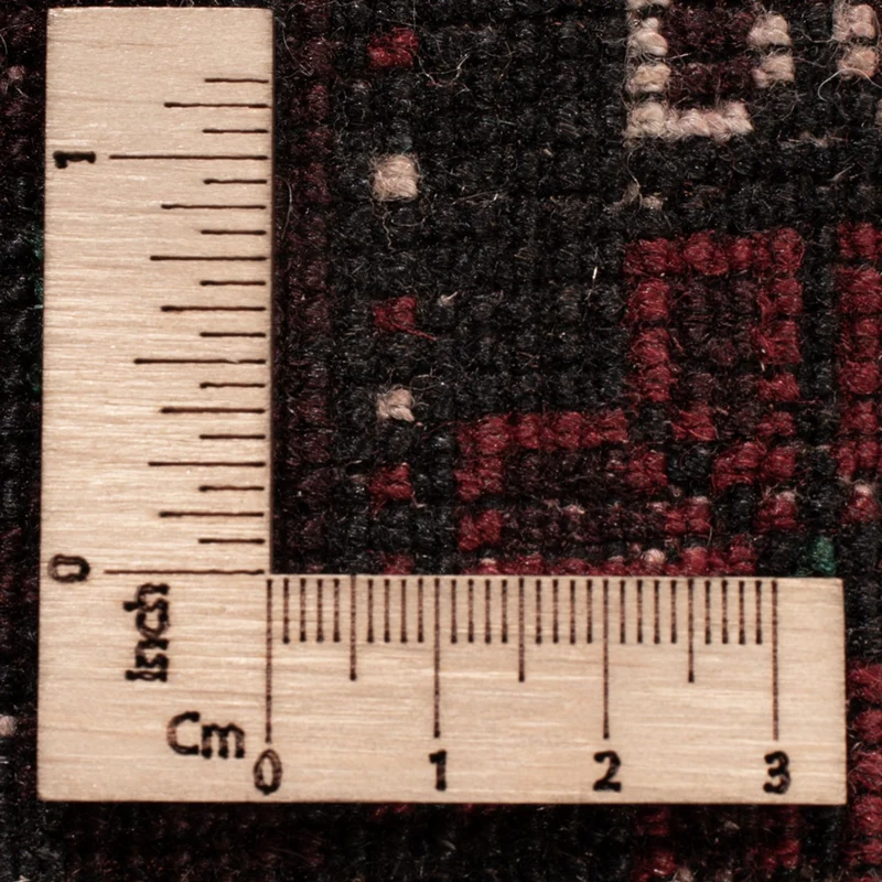 Belutsch Teppich - 120 x 203 cm - dunkelrot