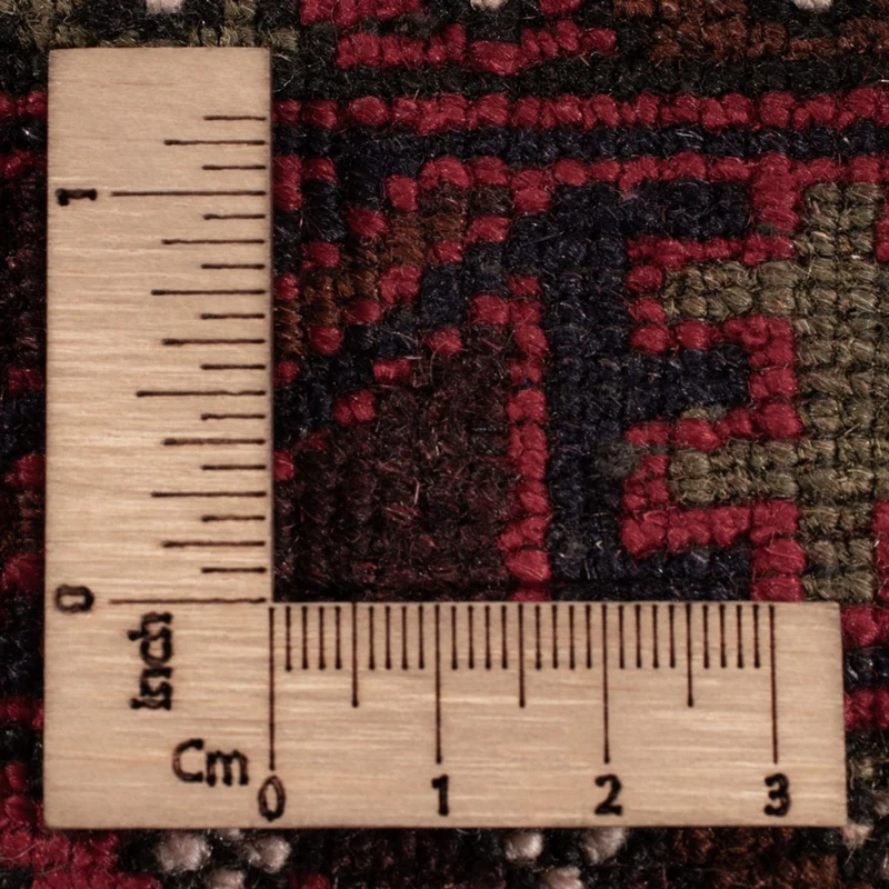 Belutsch Teppich - 116 x 184 cm - dunkelrot