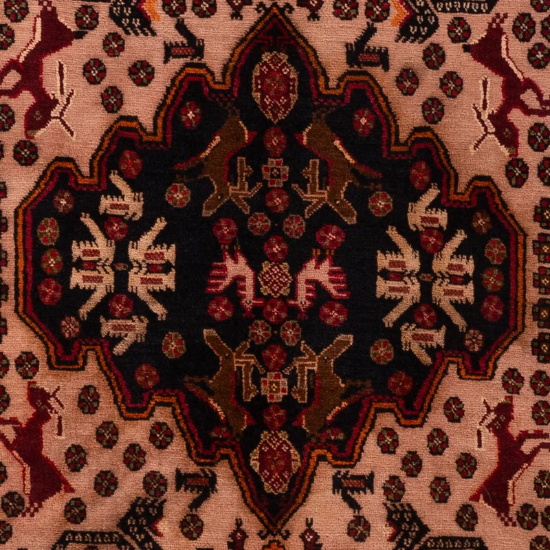 Läufer Belutsch - 110 x 193 cm - hellrot