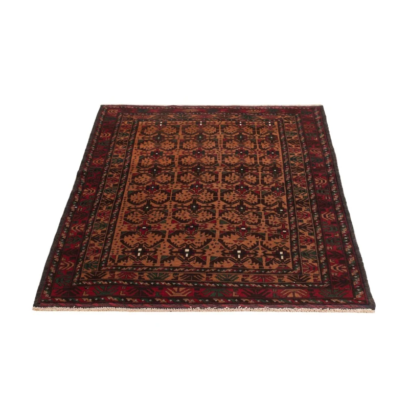 Belutsch Teppich - 105 x 184 cm - rost