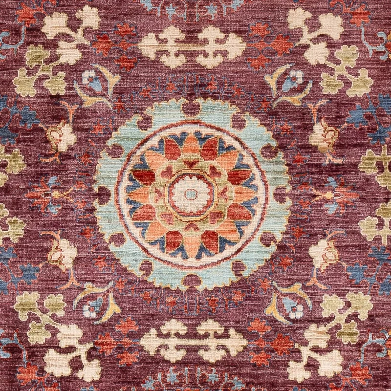 Ariana Teppich 190x234cm - Orientteppich - dunkelbraun