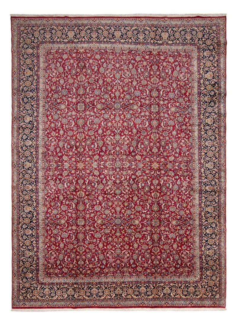 Rafsanjan Teppich 342x480cm - Perserteppich - rot