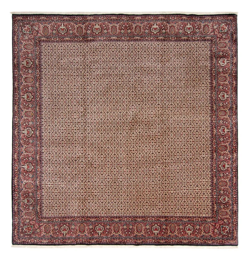 Bidjar - Takab Teppich 348x366cm - Perserteppich - beige