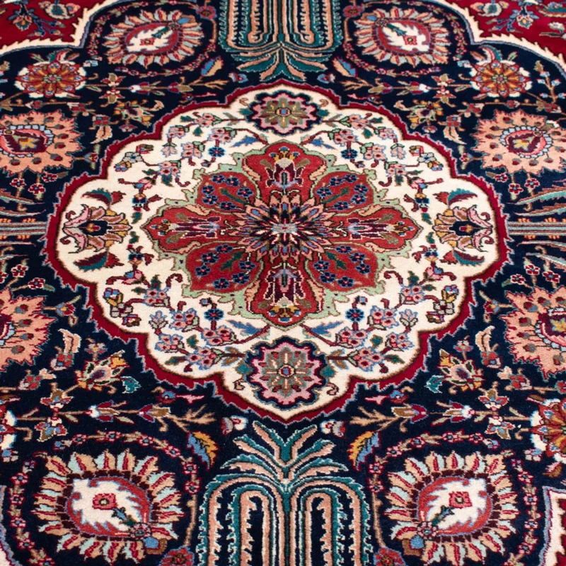 Täbriz Teppich 350x525cm - Perserteppich - rot