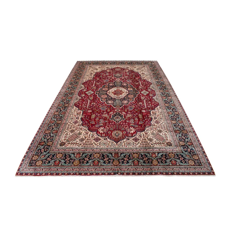 Täbriz Teppich 350x525cm - Perserteppich - rot