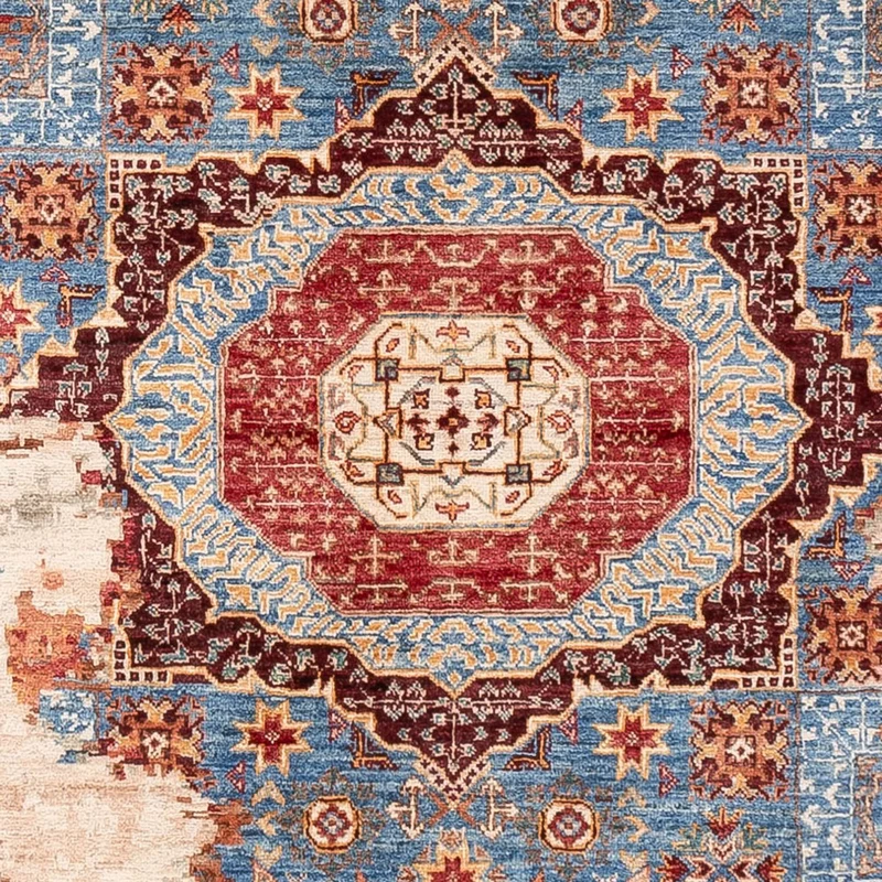 Designer Teppich 174x236cm - mehrfarbig