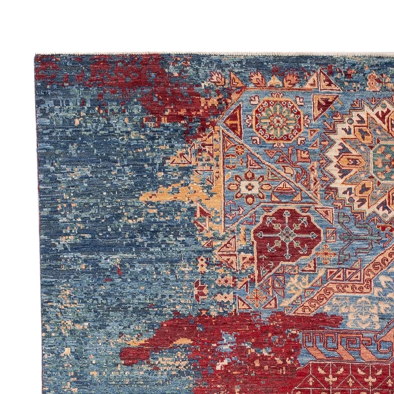 Designer Teppich 173x239cm - mehrfarbig