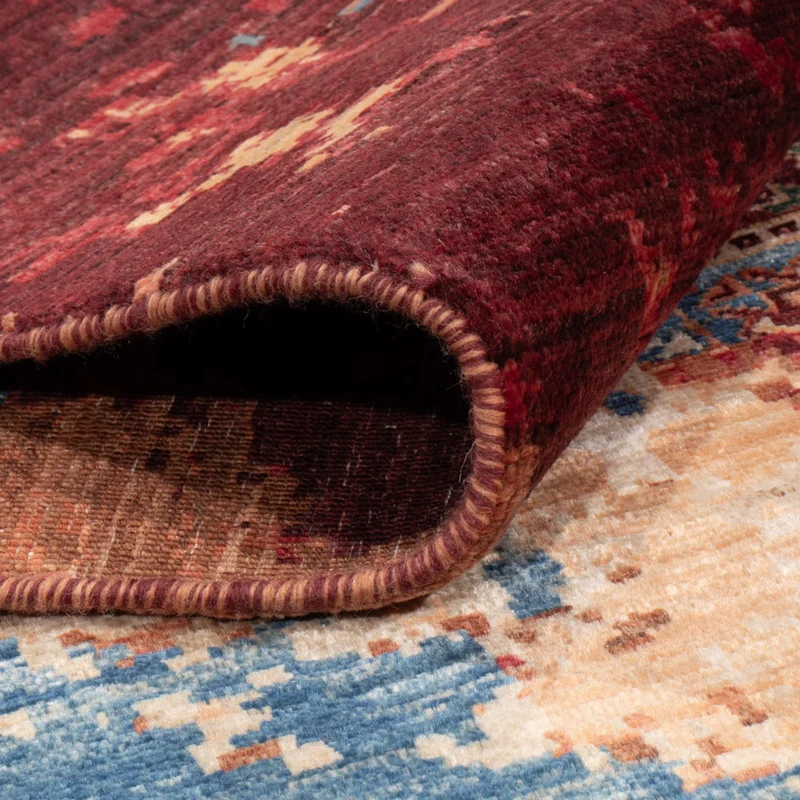 Designer Teppich 171x241cm - mehrfarbig