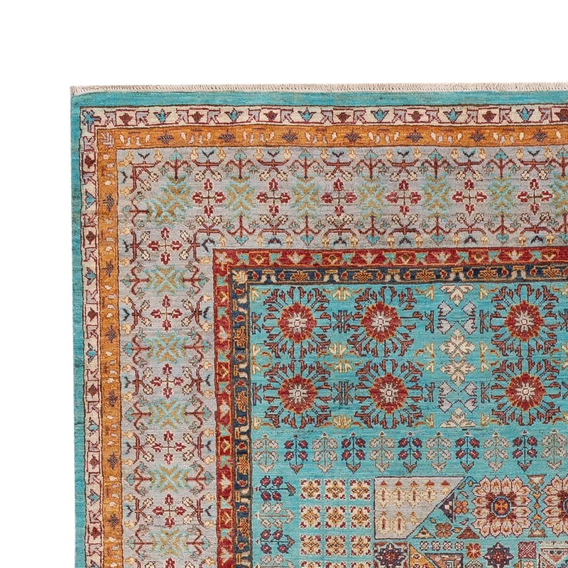 Ziegler Teppich - Ariana - 172 x 244 cm - türkis