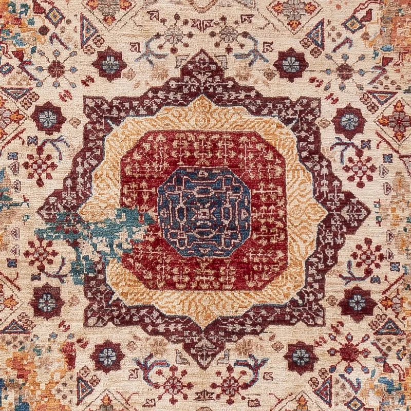 Designer Teppich 170x228cm - mehrfarbig