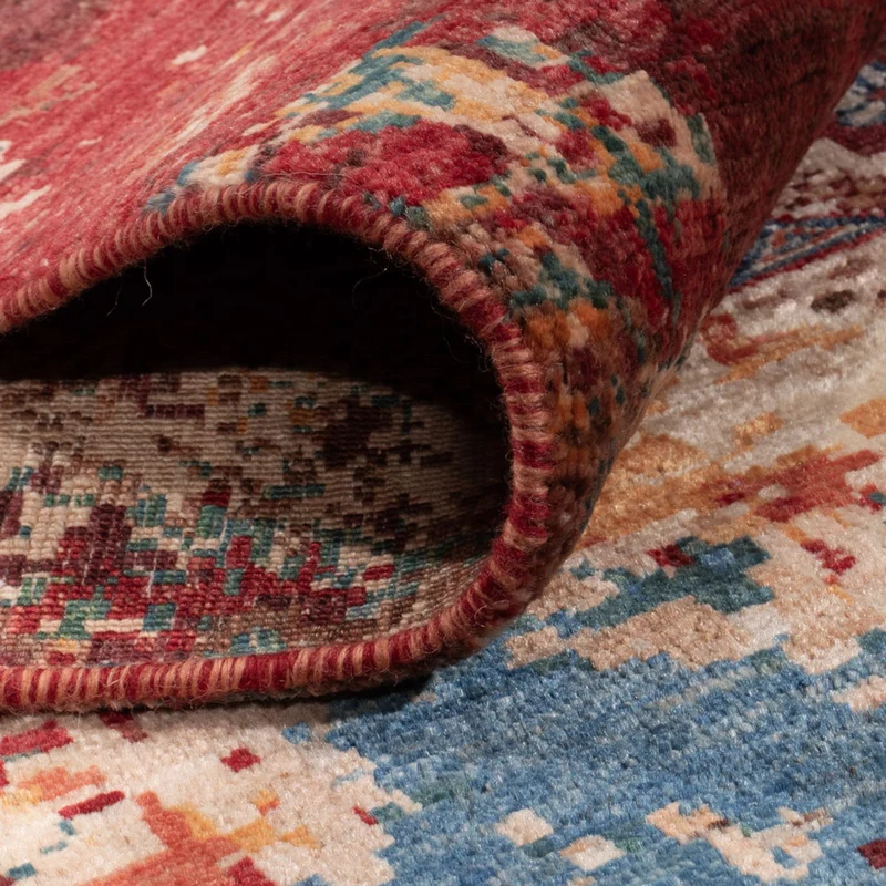 Designer Teppich 170x228cm - mehrfarbig