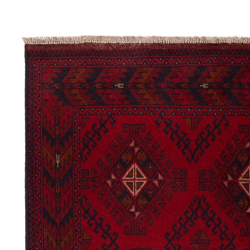 Khal Mohammadi Teppich 126x201cm - Orientteppich - rot