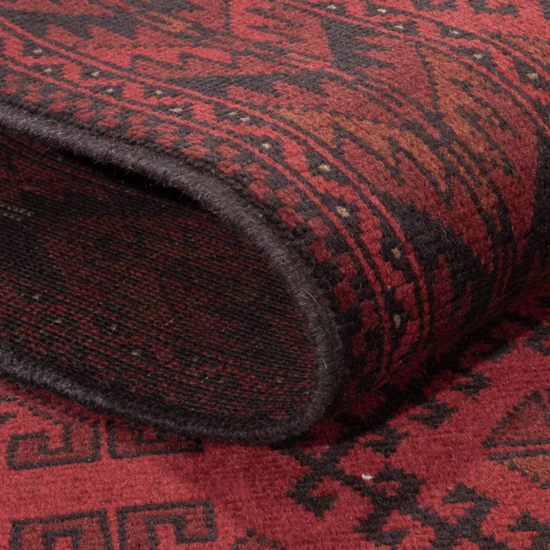 Khal Mohammadi Teppich 126x201cm - Orientteppich - rot
