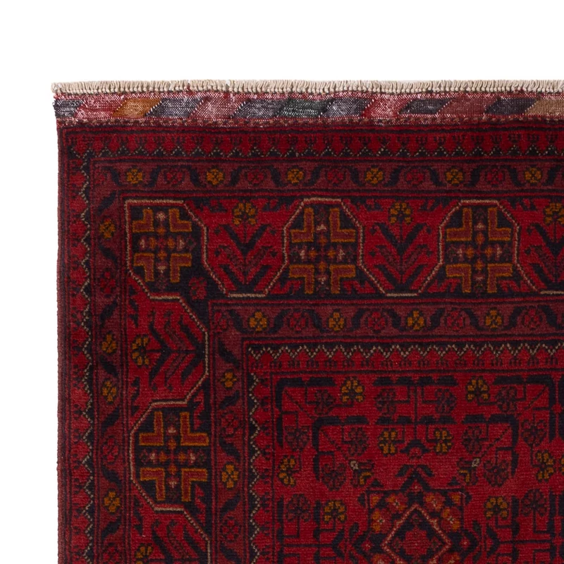 Khal Mohammadi Teppich 127x197cm - Orientteppich - dunkelrot