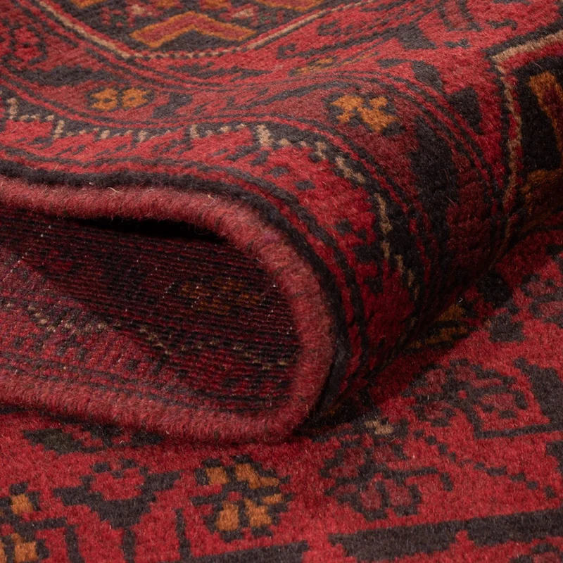 Khal Mohammadi Teppich 127x197cm - Orientteppich - dunkelrot