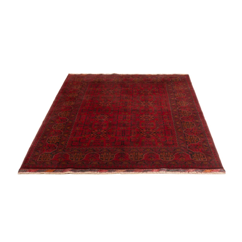 Khal Mohammadi Teppich 127x197cm - Orientteppich - dunkelrot