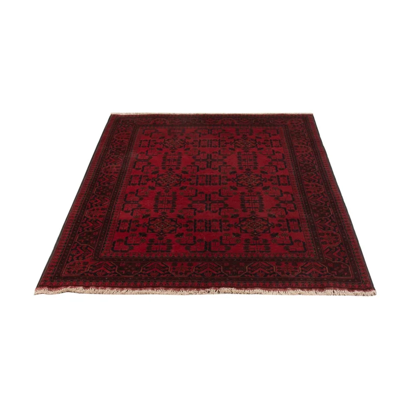 Afghan Teppich - Kunduz - 130 x 196 cm - rot