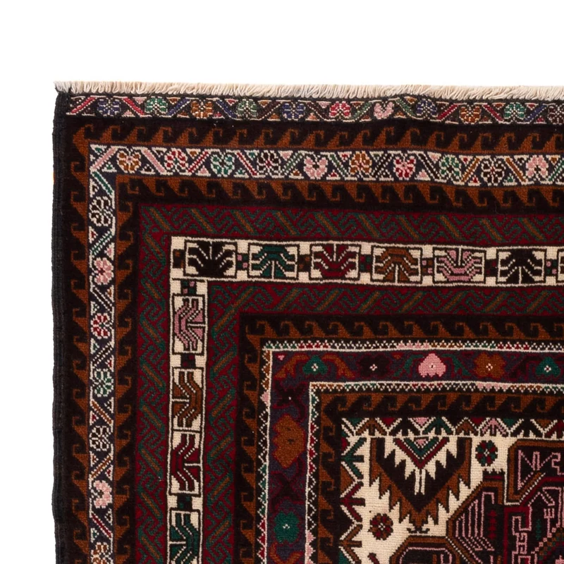 Belutsch Teppich - 115 x 199 cm - dunkelbeige