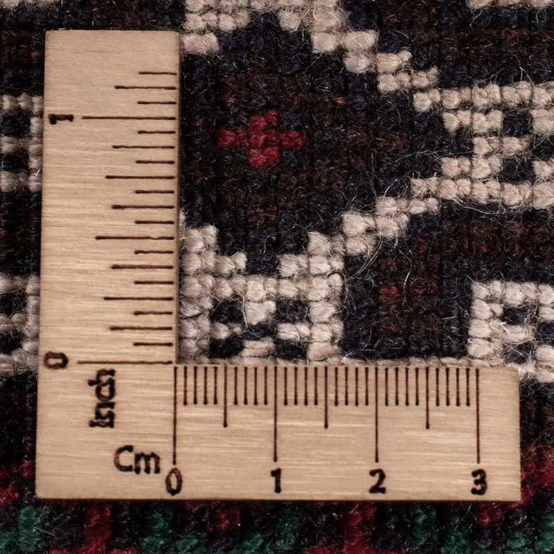Belutsch Teppich - 119 x 185 cm - dunkelrot