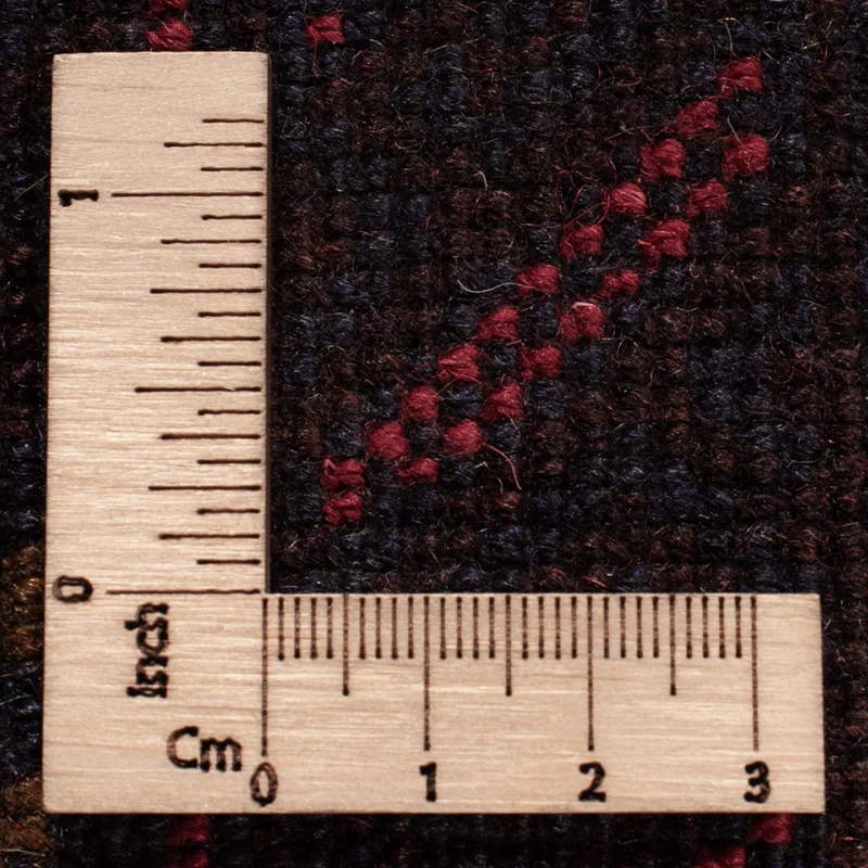 Belutsch Teppich - 122 x 194 cm - dunkelrot