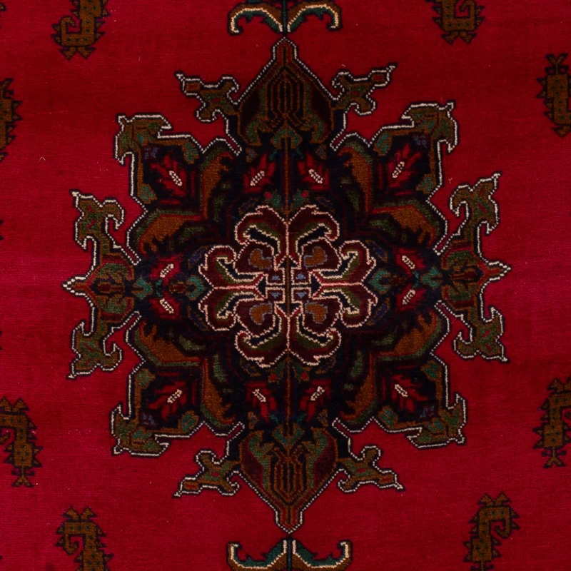 Belutsch Teppich - 123 x 201 cm - rot