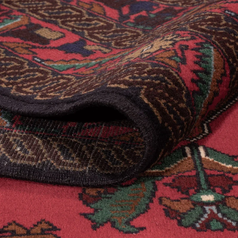 Belutsch Teppich - 123 x 201 cm - rot