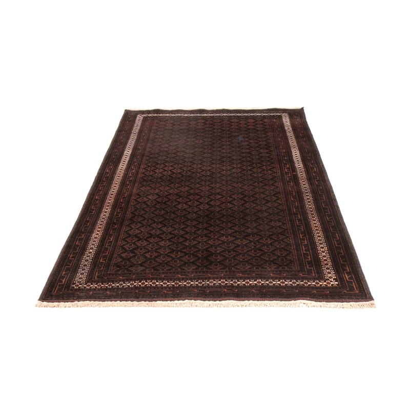 Belutsch Teppich 122x236cm - Orientteppich - dunkelbraun